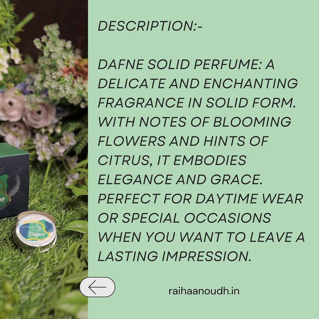 Dafne - Solid Perfume