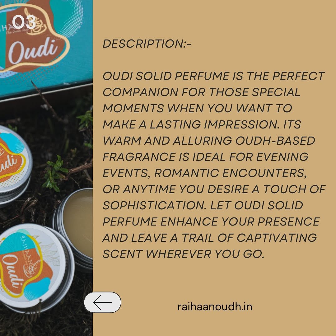 Oudi - Solid Perfume